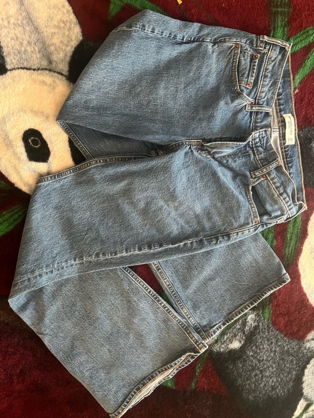 Abercrombie Light Wash bootcut Denim Jeans